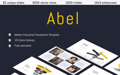 Modèle PowerPoint de Abel-Education &amp;amp; Multipurpose