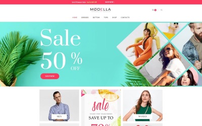 Modella - Тема модного магазину Elementor WooCommerce