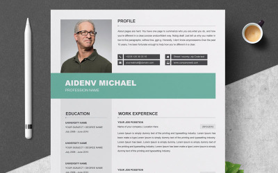 3 Page Professional Resume Template