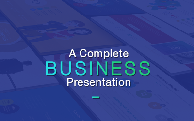 Üzleti terv és marketing bemutató - Keynote sablon