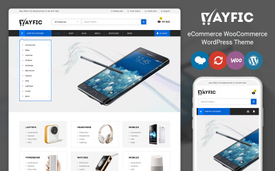 Ayfic - багатоцільова мега-тема WooCommerce