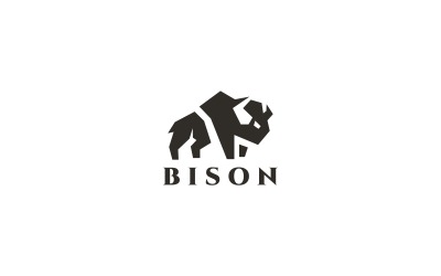 Bison Logo sjabloon