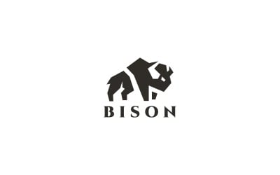 Bison Logo Template