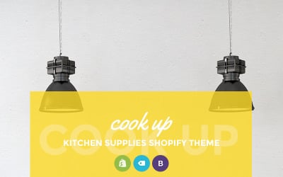 Cook up - магазин кухонного приладдя Shopify Theme