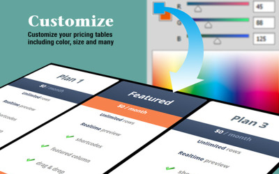 Prijstabel WordPress-plug-in