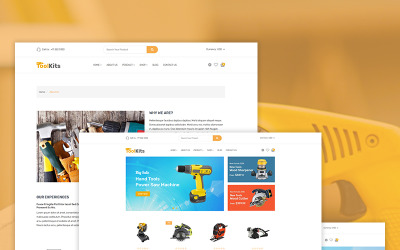 Toolkits - Tools, Equipment Store Shopify-thema