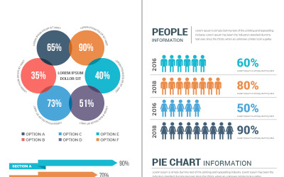 Conceptual Infographic Elements İnografik Elemanları #74004