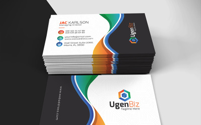 Paint Business Card - Corporate Identity Template