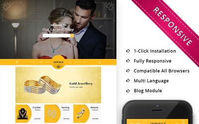 Jewels - Duyarlı Premium OpenCart Şablonu