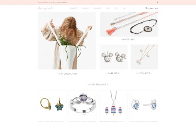 Shiny Kid - Tema de WooCommerce de Elementor de joyería para niños