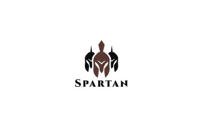 Sparťanské logo šablona