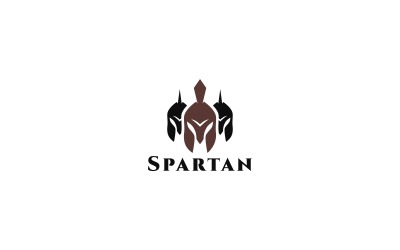 Спартанський логотип шаблон
