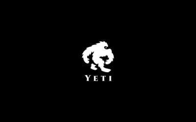 Yeti Logo sjabloon