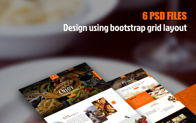 Delikatess - Multipurpose Restaurant PSD-mall