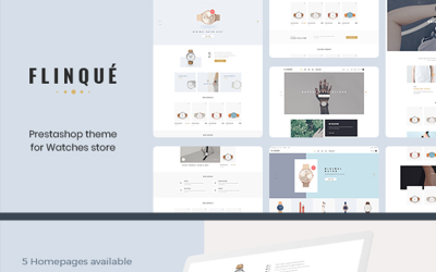 Leo Flinque - Hand Watch, Fashion &amp;amp; Accessories PrestaShop Theme