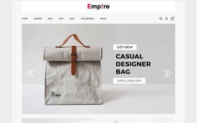 Responsivt Empire - Fashion | Accessories ZenCart-mall #74147