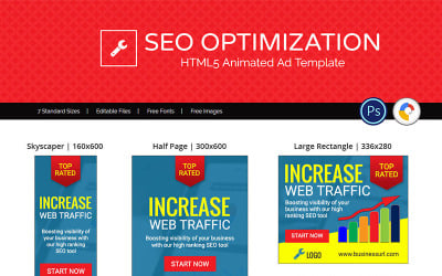 专业服务| SEO广告动画横幅