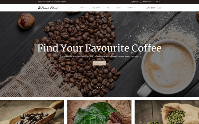Bohnenmischung - Coffee Shop Shopify Theme