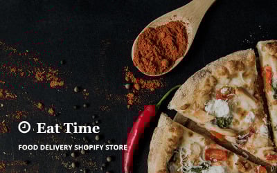 Eat Time - Tema do Shopify da loja de entrega de alimentos