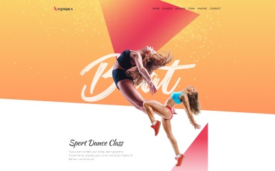 Flydance - Dans Dersleri WordPress Elementor Teması