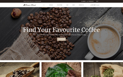 Mélange de haricots - Thème Shopify Coffee Shop