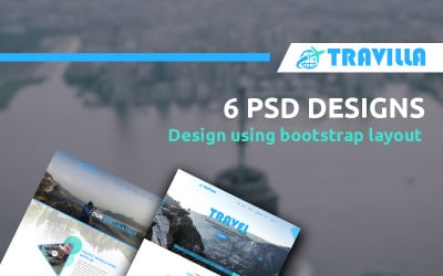 Travilla - Multipurpose Tours &amp; Travel PSD Template