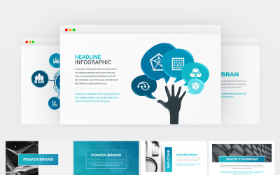 Business Presentation PowerPoint Template #74370