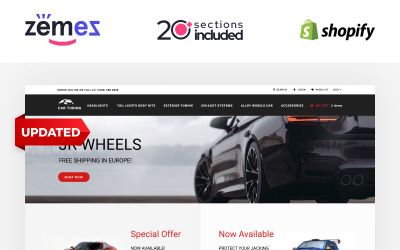 Car Tuning Shopify Theme