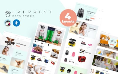 Eveprest Pets 1.7 - PrestaShop-Design für den Zooladen