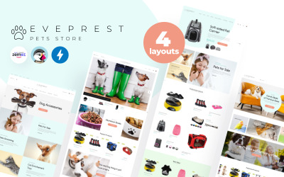 Eveprest Pets 1.7 - Тема для домашніх тварин PrestaShop Theme