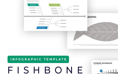 Fishbone Presentation - Infographic PowerPoint-mall