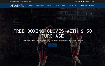 Flash - Tema Shopify de la tienda MMA