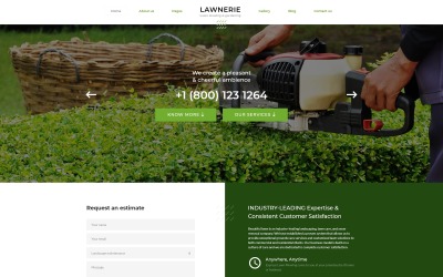 Lawnerie - Joomla-mall för landskapsdesign