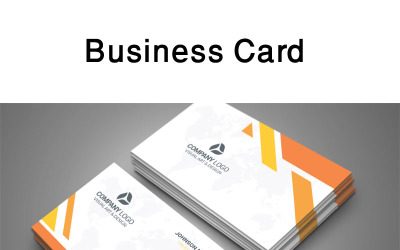 Visual and Art Creative Business Card - Corporate Identity Template