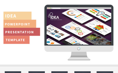 IDEA Template PowerPoint №74481