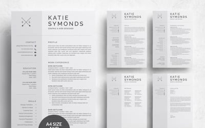 凯蒂·西蒙兹（Katie Symonds）-简历模板
