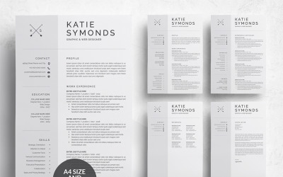 Katie Symonds - Modello di curriculum