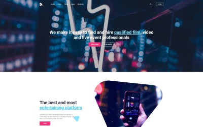 YouMovie - Videography WordPress Elementor Theme Tema WordPress №74483