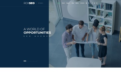 Reszponzív ROXSEO - SEO Agency Joomla sablon 74544