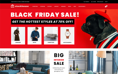 Stockhouse - Wholesale Store Shopify-thema