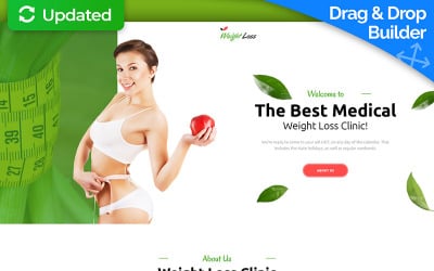 Weight Loss Landing Page Template