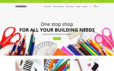 Briefhoofd - Briefpapier OpenCart-sjabloon