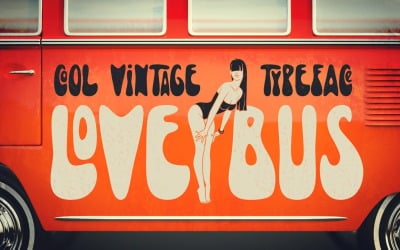 Carattere grafico Lovebus +