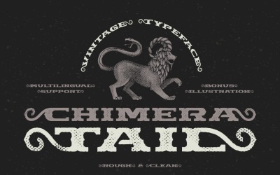 Chimera Tail, + шрифт иллюстрации