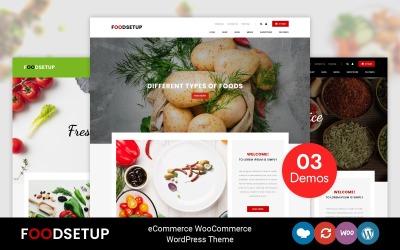 FoodSetup - Mat &amp;amp; restaurang WooCommerce-tema