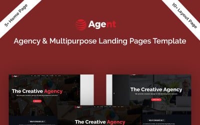 Agent Agency &amp;amp; Multipurpose Landing Page Template
