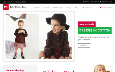 "Baby Boom" thème Shopify adaptatif #74760