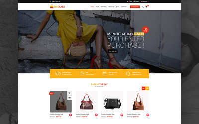 BagKart - eCommerce Szablon PSD