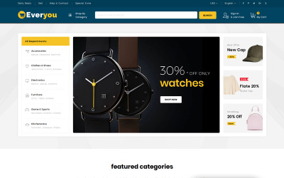 Everyou - Thème Magento Mega Store polyvalent