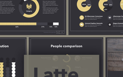 Latte - Keynote şablonu